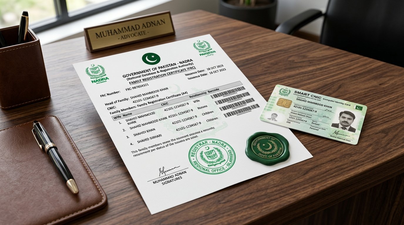 FRC Family Registration Certificate